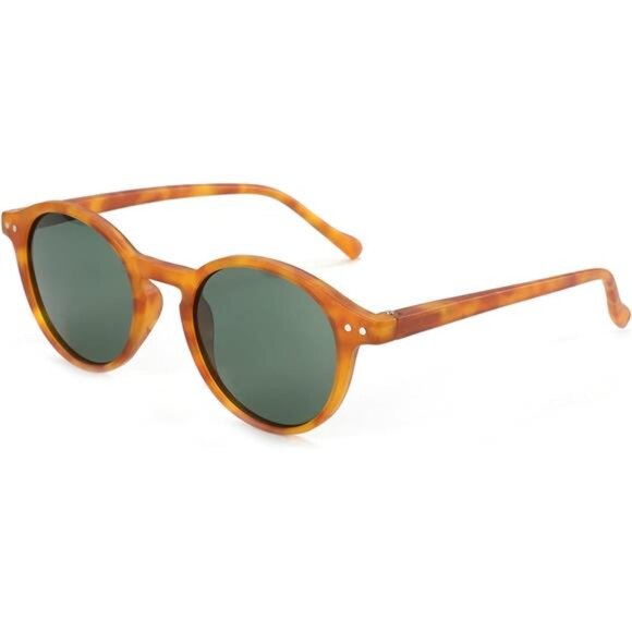 Polarized Round Sunglasses, Stylish Sunglasses for Men and Women Retro - Picture 1 of 14